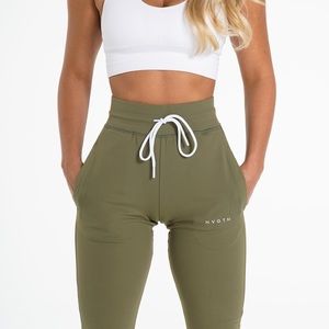 NVGTN olive joggers
